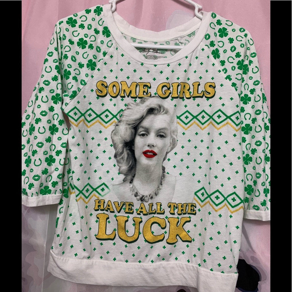 Marilyn Monroe St. Patrick’s Day shirt